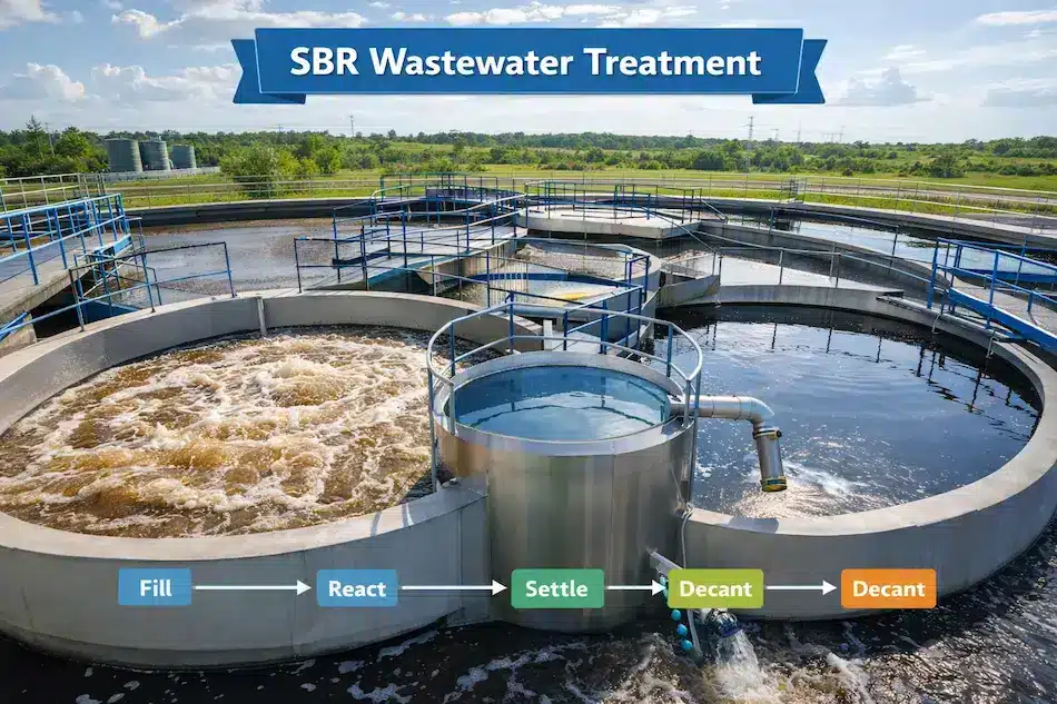 تصفیه فاضلاب به روش SBR ؛ راهکاری هوشمند برای تصفیه فاضلاب انسانی و صنعتی